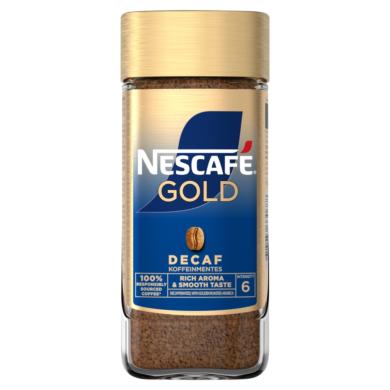 Nescafé Gold Decaf koffeinmentes azonnal oldódó kávé