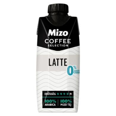 Mizo Coffee Selection Latte UHT zsírszegény kávés tej édesítőszerekkel