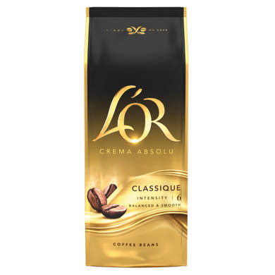 L'OR Crema Absolu Classique szemes pörkölt kávé