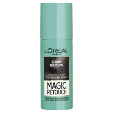 L'Oréal Paris Magic Retouch Hajtőszínező spray, sötétbarna