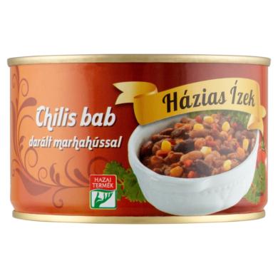Házias Ízek chilis bab darált marhahússal