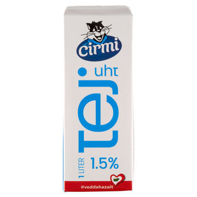 Cirmi UHT zsírszegény tej 1,5%