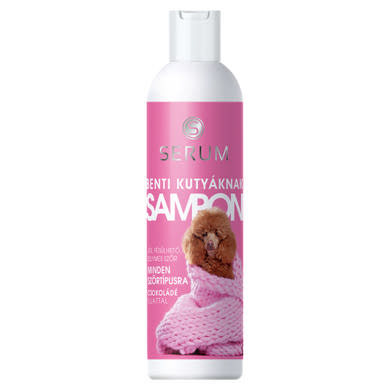 Serum kutyasampon bent tartott
