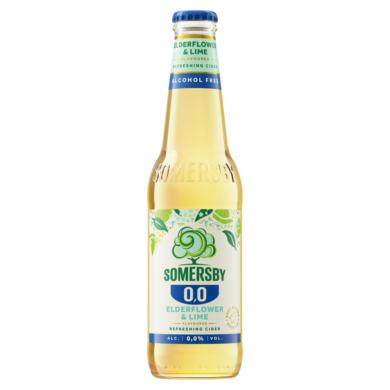 Somersby Elderflower & Lime alkoholmentes szénsavas ital bodzavirág és lime ízesítéssel 0,0%