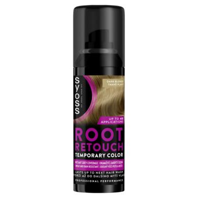 Syoss Root Retoucher lenövést elfedő hajszínező spray Sötétszőke 