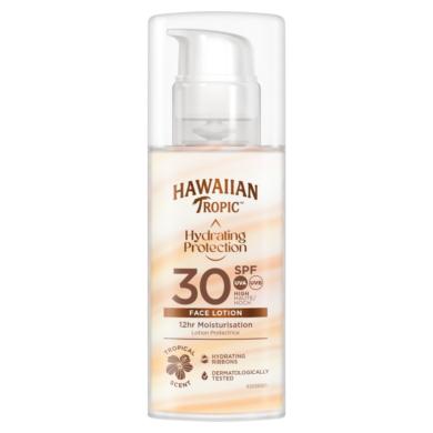 Hawaiian Tropic Hydrating Protection Face Lotion fényvédő termék SPF30