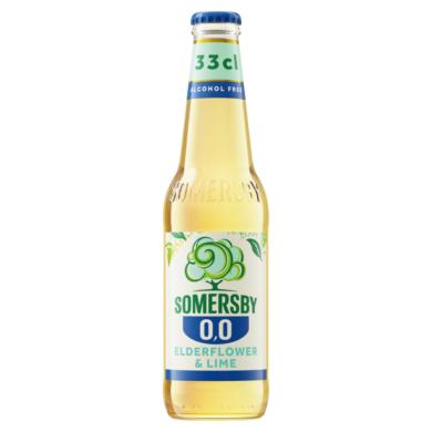 Somersby Elderflower & Lime alkoholmentes szénsavas ital bodzavirág és lime ízesítéssel 0,0%