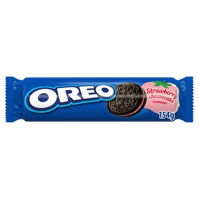 Oreo epres-sajttorta ízű töltelékkel töltött kakaós keksz