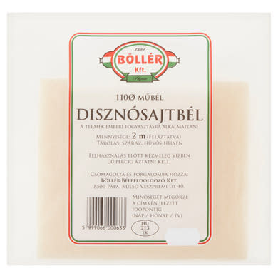 Böllér disznósajt műbél D110 2 m