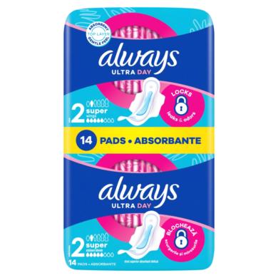 always ultra Egészségügyi betét, super, 14 db