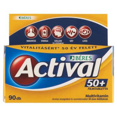 Béres Actival 50+ multivitamin filmtabletta