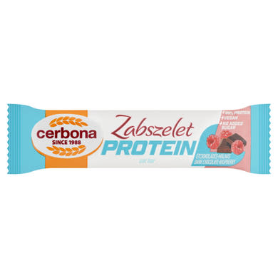 Cerbona Protein Bar étcsokoládés-málnás zabszelet