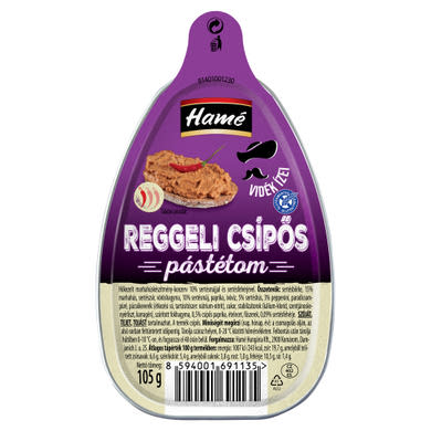 Hamé reggeli csípős pástétom