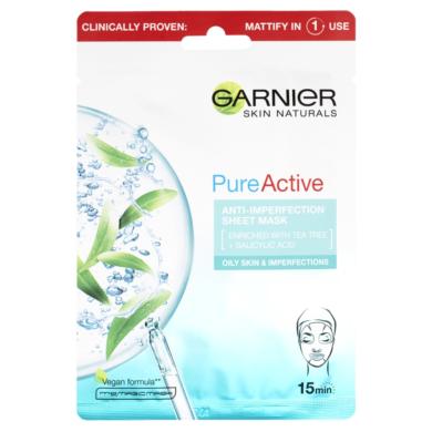 Garnier Skin Naturals Pure Active textilmaszk