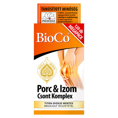 BioCo Porc & Izom Csont Komplex kondroitinnel étrend-kiegészítő filmtabletta