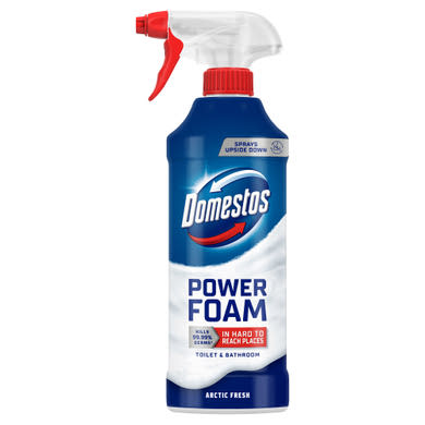 Domestos Power Foam Arctic Fresh WC és fürdőszoba tisztító hab