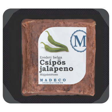 Csípős jalapeno májpástétom 170 g