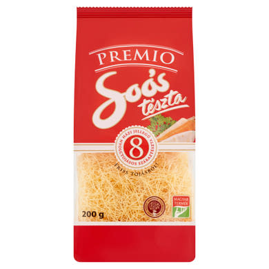 Soós Premio boglyas cérna házi jellegű 8 tojásos száraztészta