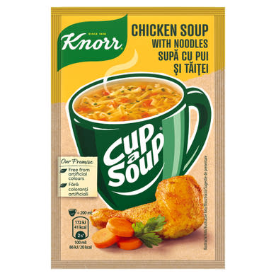 Knorr Cup a Soup tyúkhúsleves tésztával