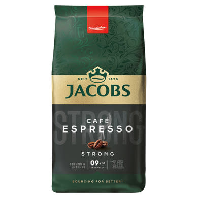 Jacobs Espresso Strong szemes pörkölt kávé