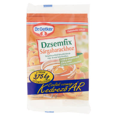 Dr. Oetker dzsemfix sárgabarackhoz 3 x