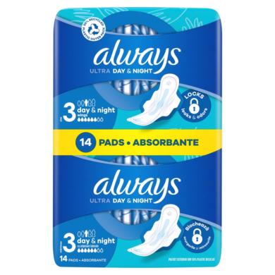 Always Ultra Day & Night (S3) Szárnyas Egészségügyi Betét