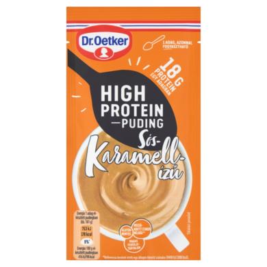 Dr. Oetker High Protein sós karamell ízű krémpudingpor