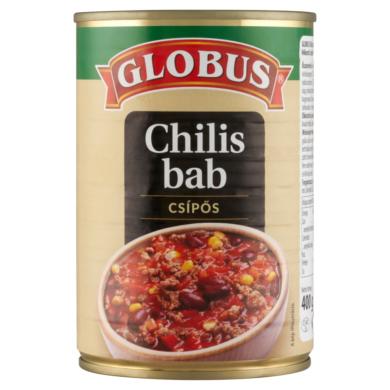 Globus csípős chilis bab