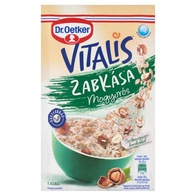 Dr. Oetker Vitalis mogyorós zabkása alappor