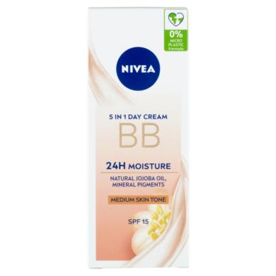 Nivea BB Cream hidratáló arckrém normál bőrre /medium