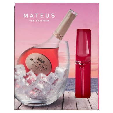 Mateus Rosé félszáraz rozé bor 2 x  + 1 pohár