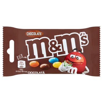 M&M's tejcsokoládés drazsé cukorbevonattal