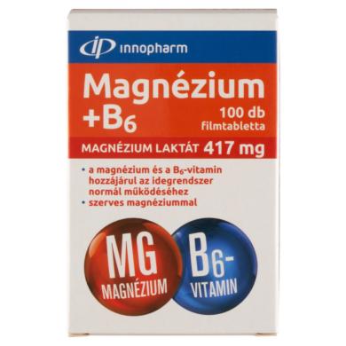 Innopharm Magnézium-laktát +B6-vitamin filmtabletta