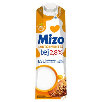 Mizo félzsíros laktózmentes tej 2,8%