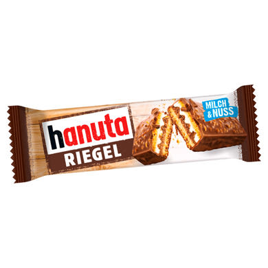Hanuta ropogós ostya mogyorós-tejes töltelékkel