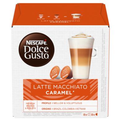 NESCAFÉ Dolce Gusto Latte Macchiato Caramel tej- és kávékapszula 8 csésze