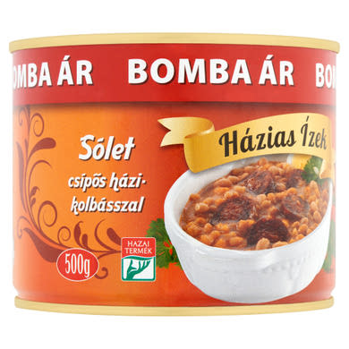 Házias Ízek sólet csípős házikolbásszal