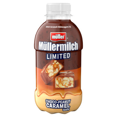 MÜLLER TEJ KAKAÓ KARAMELL-MOGYORÓ LIMITED 400g