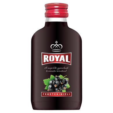 Royal feketeribizli likőr 28%