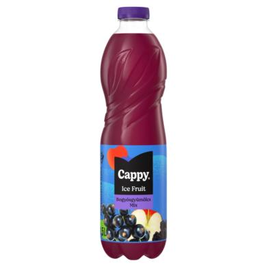 Cappy Ice Fruit Berries Mix szénsavmentes vegyesgyümölcs ital hibiszkusz ízesítéssel