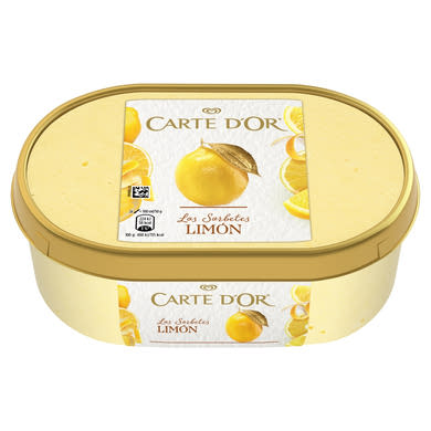Carte D'Or jégkrém Citrom Sorbet