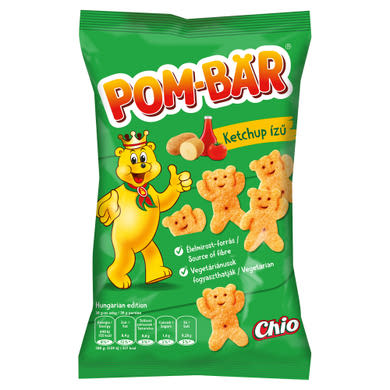 Pom-Bär ketchup ízű burgonyasnack