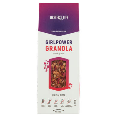 Hester's Life málnás granola