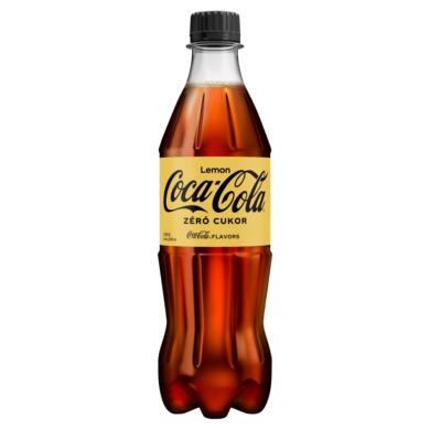 Coca-Cola Zero cola- és citromízű energiamentes szénsavas üdítőital édesítőszerekkel