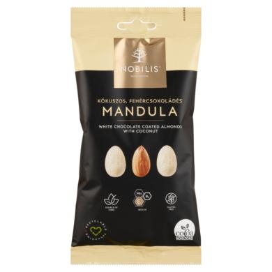 Nobilis kókuszos, fehércsokoládés mandula