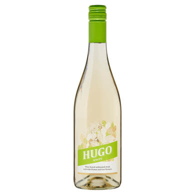 Hugo White fehérbor alapú, bodzavirág- és lime ízű szénsavas ital 7%