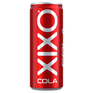 XIXO Cola kólaízű szénsavas üdítőital cukorral és édesítőszerrel