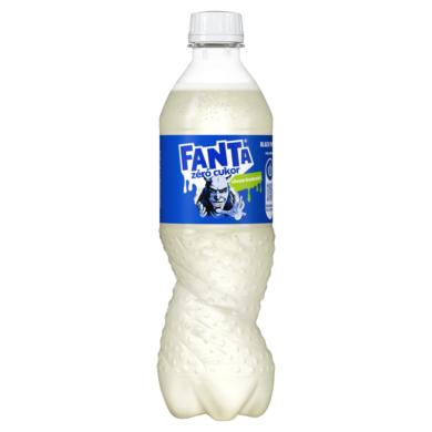 Fanta zéró cukor citrom- és bodza energiamentes szénsavas üdítőital édesítőszerekke,
