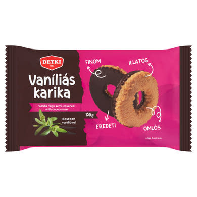 Detki vaníliás karika