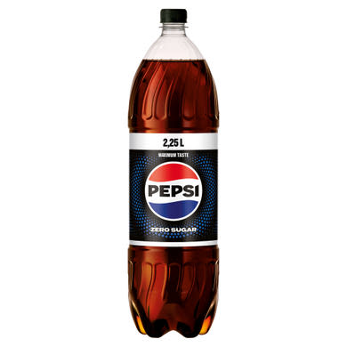 Pepsi Max colaízű energiamentes szénsavas üdítőital édesítőszerekkel